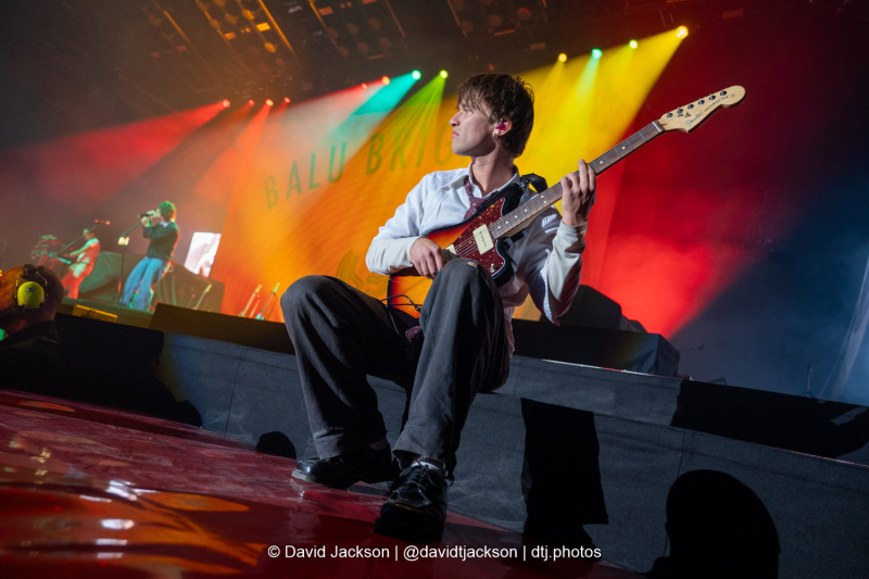 Balu Brigada on stage at the bp pulse LIVE arena in Birmingham on Tuesday, May 6, 2025. Photo by David Jackson.