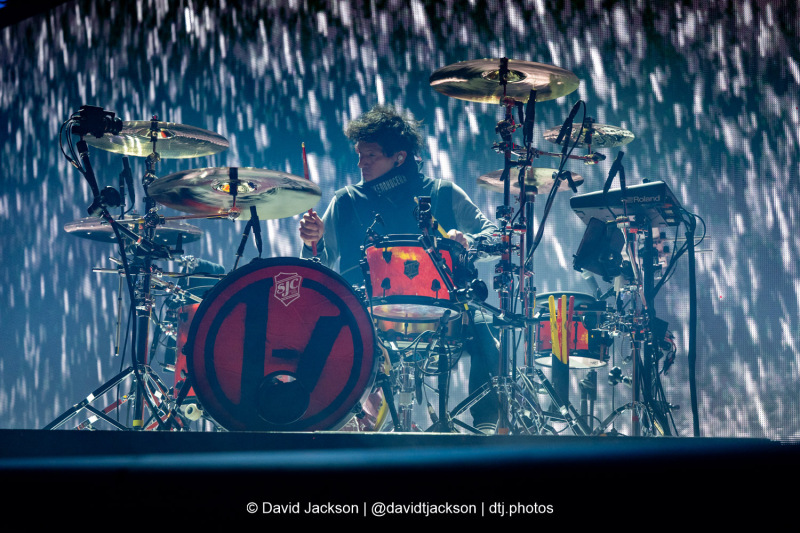Twenty One Pilots on stage at the bp pulse LIVE arena in Birmingham on Tuesday, May 6, 2025. Photo by David Jackson.