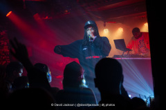 LZee on stage at Esquires in Bedford on Thursday, May 8, 2025. Photo by David Jackson.