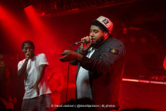 Crafty 893 & Big Zuu on stage at Esquires in Bedford on Thursday, May 8, 2025. Photo by David Jackson.