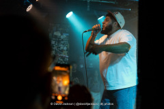 Big Zuu on stage at Esquires in Bedford on Thursday, May 8, 2025. Photo by David Jackson.