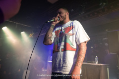 AJ Tracey on stage at Esquires in Bedford on Thursday, May 8, 2025. Photo by David Jackson.