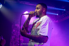 AJ Tracey on stage at Esquires in Bedford on Thursday, May 8, 2025. Photo by David Jackson.