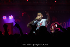 AJ Tracey on stage at Esquires in Bedford on Thursday, May 8, 2025. Photo by David Jackson.