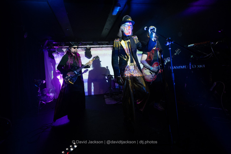 The Crazy World Of Arthur Brown on stage at The Black Prince in Northampton on Friday, April 12. Photo by David Jackson.