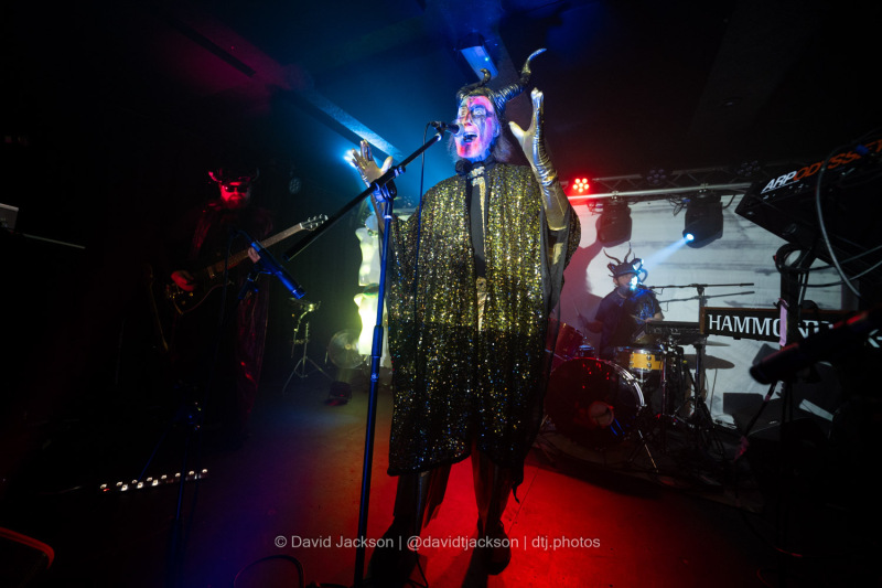 The Crazy World Of Arthur Brown on stage at The Black Prince in Northampton on Friday, April 12. Photo by David Jackson.