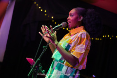 Banké on stage at The Lab in Northampton on Friday, May 2, 2025. Photo by David Jackson