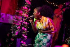 Banké on stage at The Lab in Northampton on Friday, May 2, 2025. Photo by David Jackson