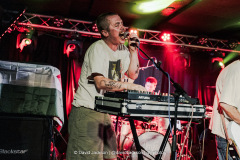 Bddrmm on stage at The Black Prince in Northampton on Friday, July 11, 2025. Photo by David Jackson.