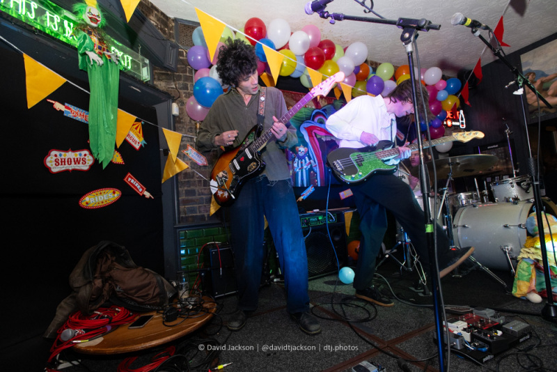 Thistle on stage at The Black Prince in Northampton on Friday, November 10. Photo by David Jackson.