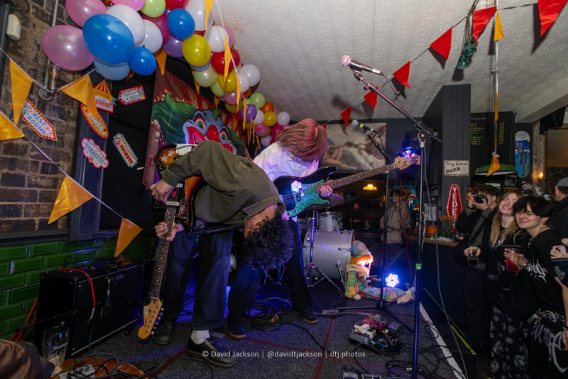 Thistle on stage at The Black Prince in Northampton on Friday, November 10. Photo by David Jackson.