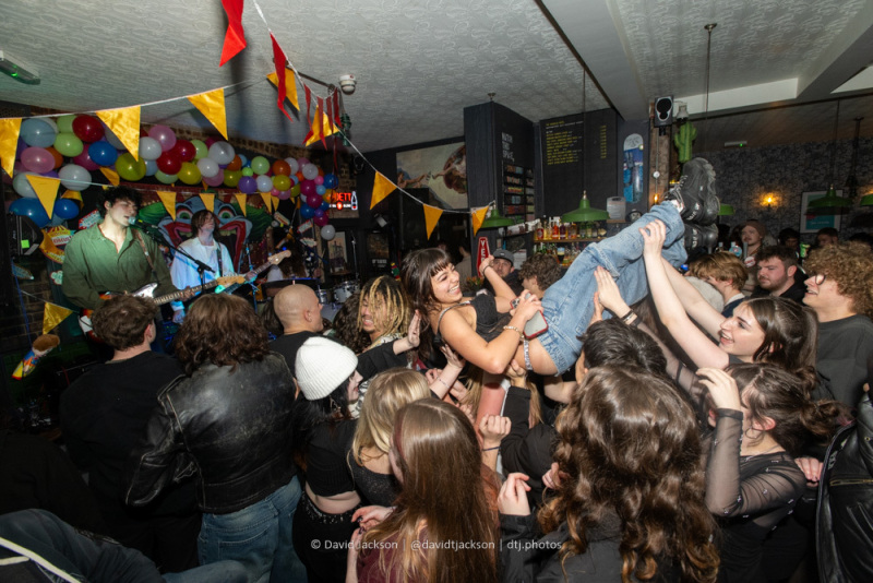 Thistle on stage at The Black Prince in Northampton on Friday, November 10. Photo by David Jackson.
