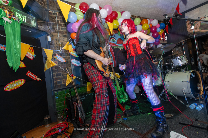 Bex on stage at The Black Prince in Northampton on Friday, November 10. Photo by David Jackson.