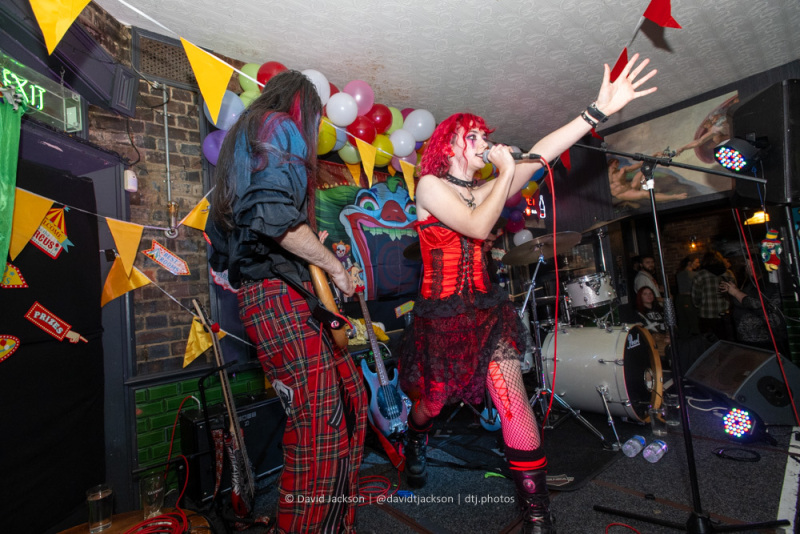 Bex on stage at The Black Prince in Northampton on Friday, November 10. Photo by David Jackson.