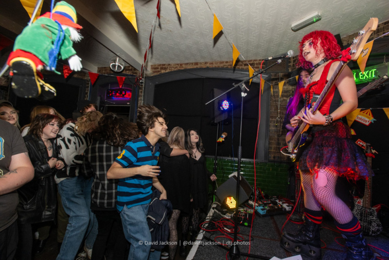Bex on stage at The Black Prince in Northampton on Friday, November 10. Photo by David Jackson.