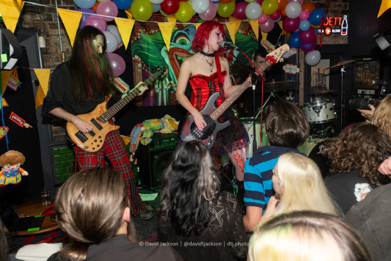 Bex on stage at The Black Prince in Northampton on Friday, November 10. Photo by David Jackson.