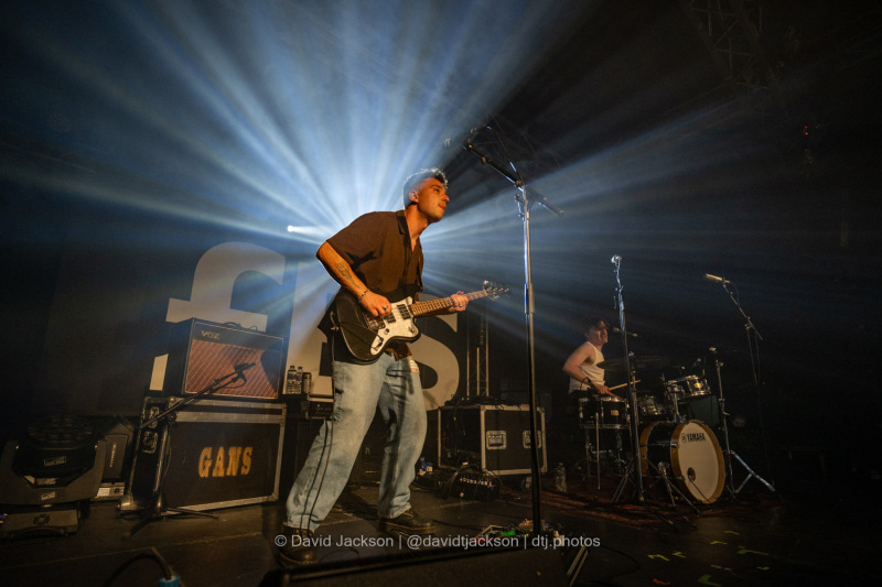 Gans on stage at XOYO in Birmingham on Thursday, May 9, 2024. Photo by David Jackson.