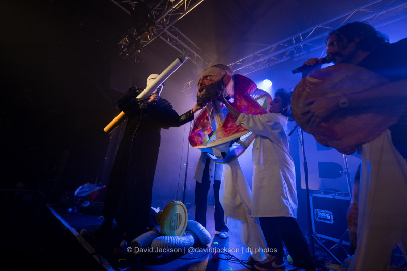Tat Vision and Foka Wolf on stage at XOYO in Birmingham on Thursday, May 9, 2024. Photo by David Jackson.