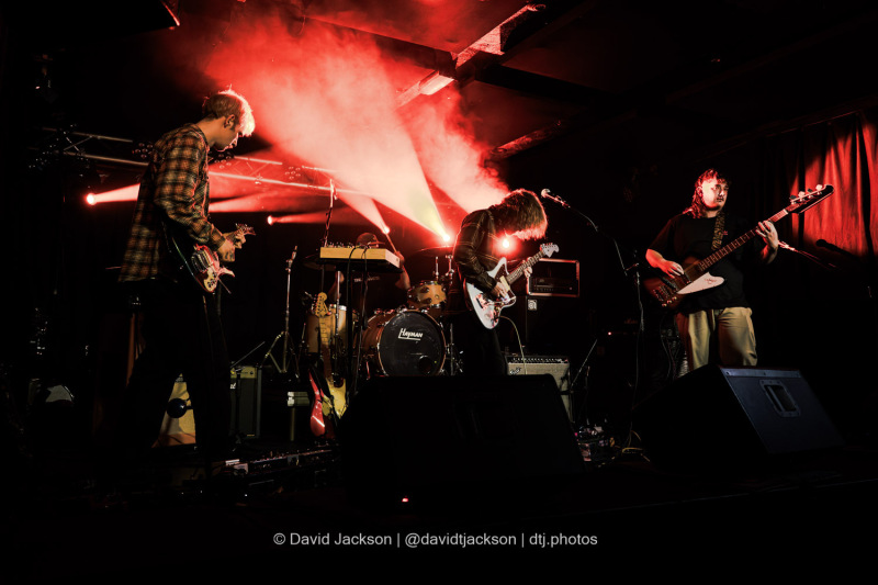 The Gonzo Experimental Band on stage at The Black Prince in Northampton on Friday, November 22. Photo by David Jackson.