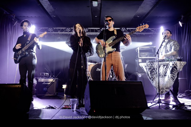 Max Fulcrum And The Win on stage at The Black Prince in Northampton on Friday, November 22. Photo by David Jackson.