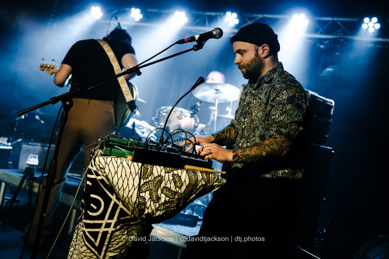 Max Fulcrum And The Win on stage at The Black Prince in Northampton on Friday, November 22. Photo by David Jackson.