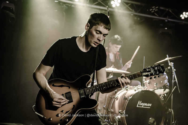 The Black Doldrums on stage at The Black Prince in Northampton on Friday, November 22. Photo by David Jackson.