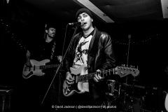 Blood Club on stage at The Lab in Northampton on Friday, October 31, 2025. Photo by David Jackson.