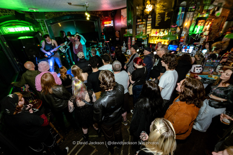 Bloody / Bath on stage at The Garibaldi in Northampton on Saturday, November 2, 2024. Photo by David Jackson