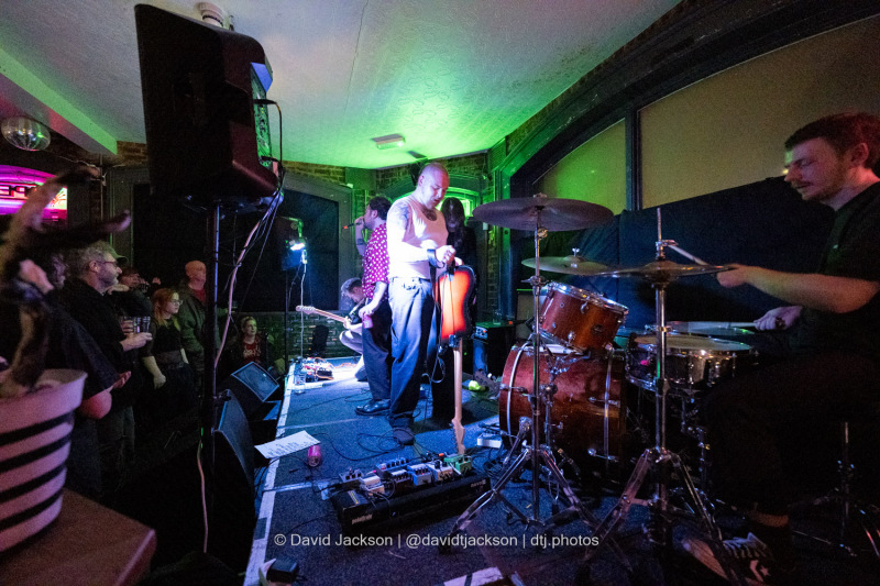 Bloody / Bath on stage at The Garibaldi in Northampton on Saturday, November 2, 2024. Photo by David Jackson