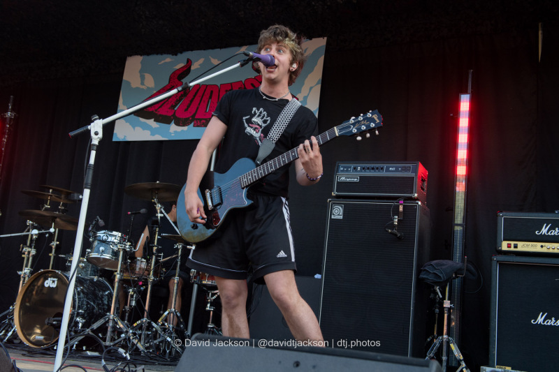 Noahfinnce on stage at Bludfest at The National Bowl, Milton Keynes on Sunday, August 12, 2024. Photo by David Jackson
