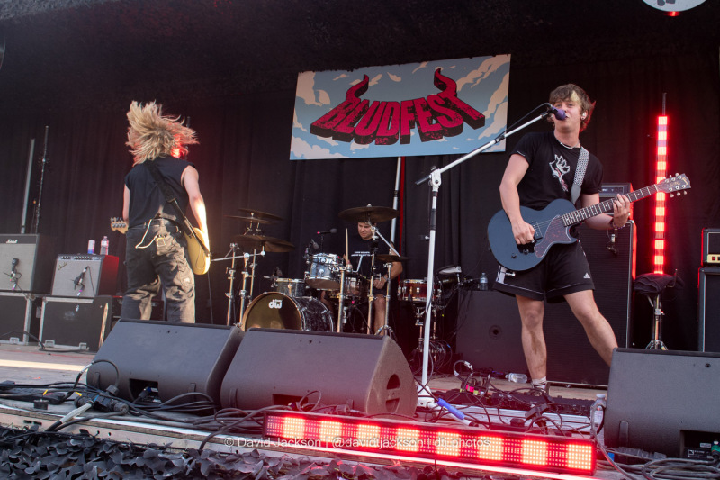 Noahfinnce on stage at Bludfest at The National Bowl, Milton Keynes on Sunday, August 12, 2024. Photo by David Jackson