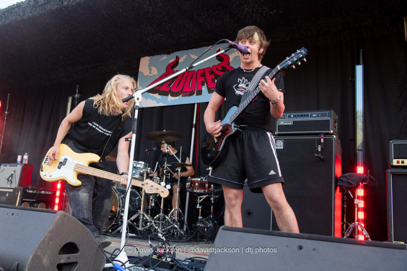 Noahfinnce on stage at Bludfest at The National Bowl, Milton Keynes on Sunday, August 12, 2024. Photo by David Jackson