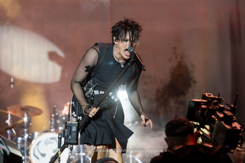 Yungblud on stage at Bludfest at The National Bowl, Milton Keynes on Sunday, August 12, 2024. Photo by David Jackson