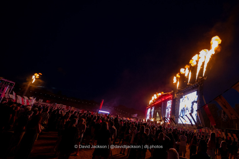 Yungblud on stage at Bludfest at The National Bowl, Milton Keynes on Sunday, August 12, 2024. Photo by David Jackson