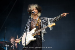 Jxdn on stage at The National Bowl in Milton Keynes on Saturday, June 21, 2025. Photo by David Jackson.