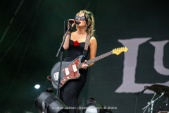 Luvcat on stage at The National Bowl in Milton Keynes on Saturday, June 21, 2025. Photo by David Jackson.