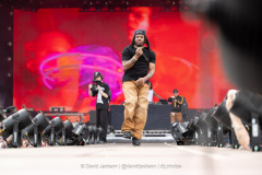 Denzel Curry on stage at The National Bowl in Milton Keynes on Saturday, June 21, 2025. Photo by David Jackson.