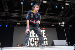 Reece Young on stage at The National Bowl in Milton Keynes on Saturday, June 21, 2025. Photo by David Jackson.
