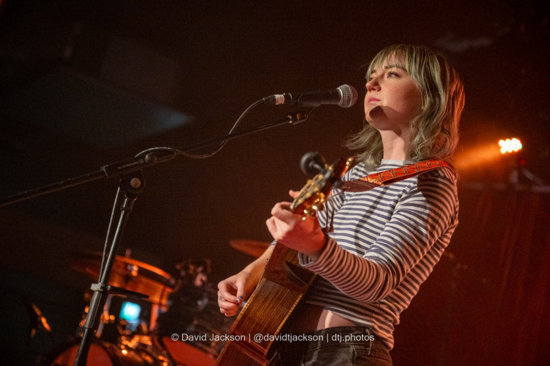 Annika Bennett on stage at the O2 Institute 2 in Birmingham on Friday, November 8, 2024. Photo by David Jackson.