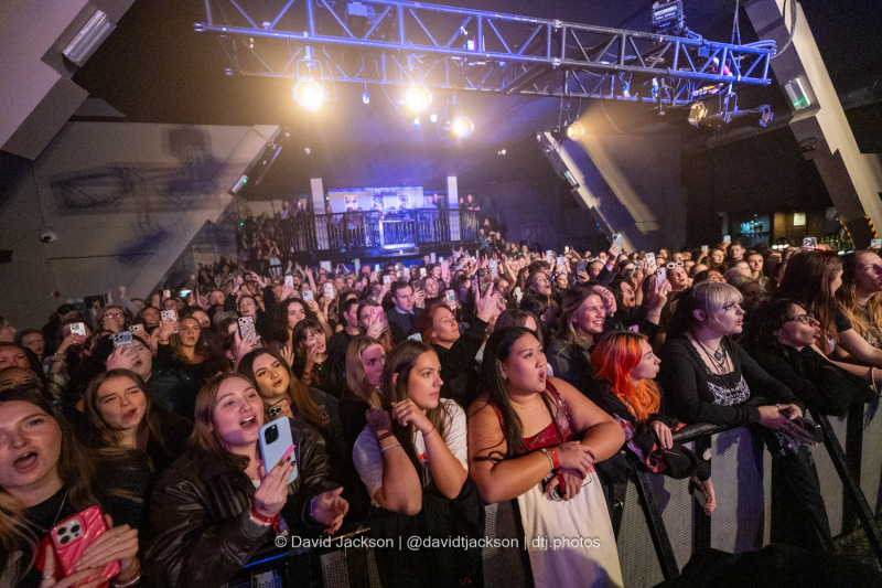 Fans at the O2 Institute 2 in Birmingham on Friday, November 8, 2024. Photo by David Jackson.