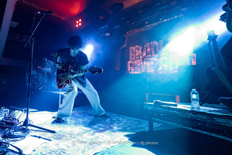 Bradley Simpson on stage at the O2 Institute 2 in Birmingham on Friday, November 8, 2024. Photo by David Jackson.