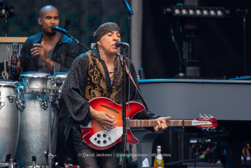 Steven Van Zandt performing at Villa Park, Birmingham, on Friday, June 16, 2023. Photo by David Jackson.