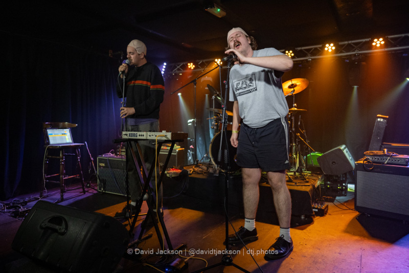 Getdown Services on stage at The Black Prince in Northampton on Saturday, October 28. Photo by David Jackson