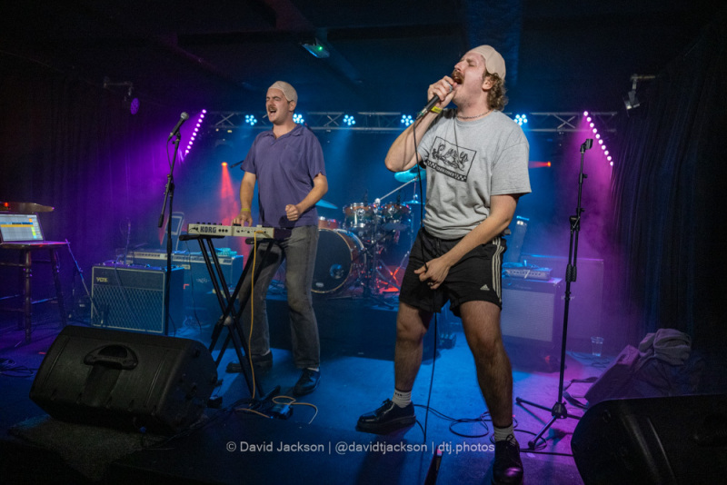 Getdown Services on stage at The Black Prince in Northampton on Saturday, October 28. Photo by David Jackson