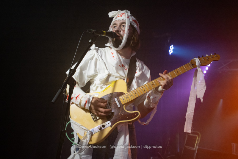 The Bug Club on stage at The Black Prince in Northampton on Saturday, October 28. Photo by David Jackson