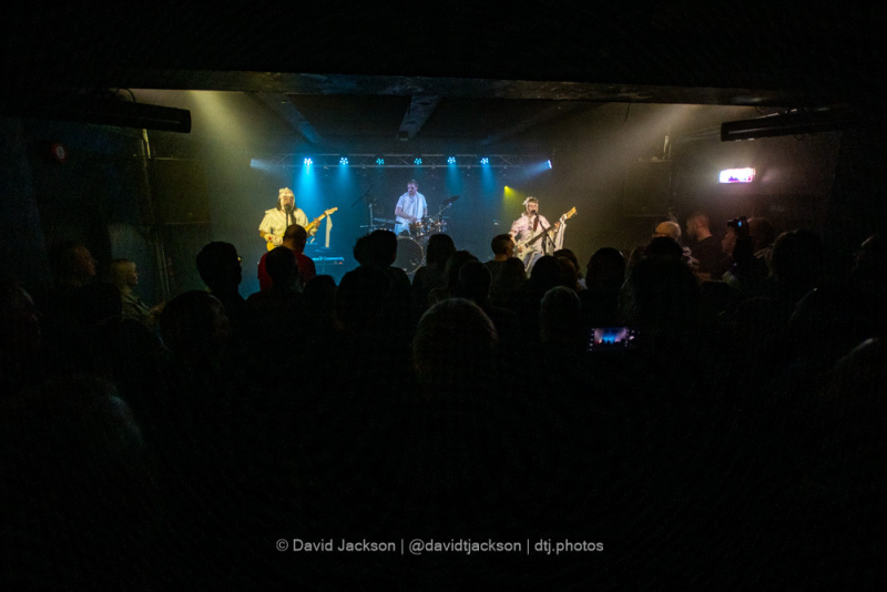 The Bug Club on stage at The Black Prince in Northampton on Saturday, October 28. Photo by David Jackson
