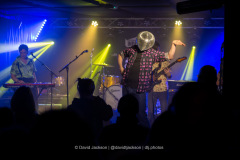 Chargr on stage at The Black Prince in Northampton on Monday, January 27, 2025. Photo by David Jackson