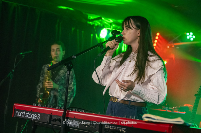 Caoilfhionn Rose on stage at The Black Prince in Northampton on Sunday, February 3, 2025. Photo by David Jackson