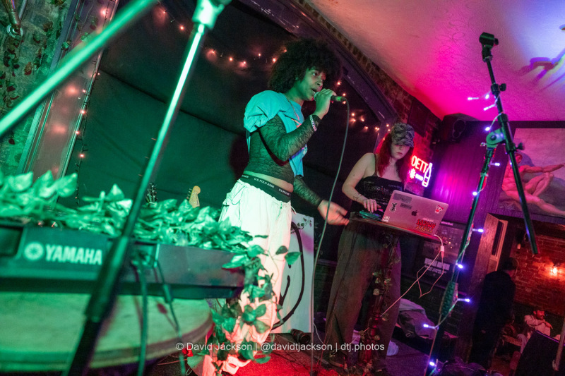 2Miliion on stage at The Garibaldi in Northampton on Friday, August 24, 2024. Photo by David Jackson.