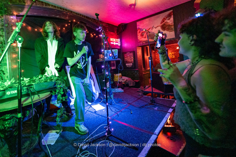Cat Garden on stage at The Garibaldi in Northampton on Saturday, August 24, 2024. Photo by David Jackson.